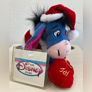 Disney Collectible Mini Bean Bag - Christmas Santa Eeyore